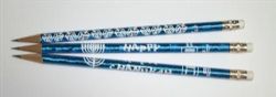Draidels Foil Blue Pencil